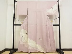 平和屋2■訪問着　刺繍　道長風景花文　逸品　DAAB1105jm