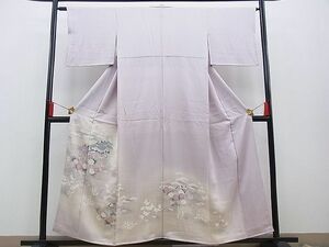 平和屋野田店■豪華色留袖　友禅　御所解文　暈し染め　逸品　BAAC1521kg