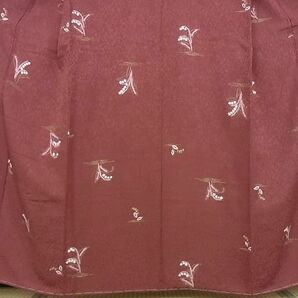 平和屋-こころ店■極上 染色作家 草野一騎 小紋 絞り 枝花文 金彩 着丈160cm 裄丈65cm 正絹 逸品 未使用 4kk0347の画像4