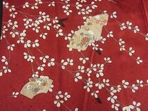 平和屋野田店■訪問着　刺繍　地紙重ね花文　金彩　逸品　BAAC6651mz_画像4