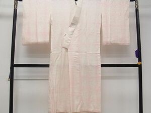 平和屋1■上質な長襦袢　無双仕立て　菊尽くし地紋　暈し染め　逸品　CAAC4306ch