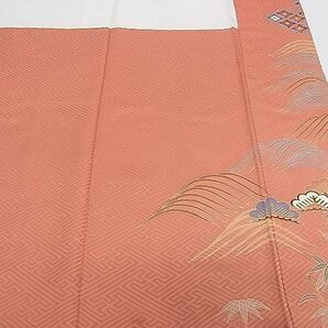 平和屋1■豪華振袖 駒刺繍 花筏吉祥飛鶴文 暈し染め 金彩 逸品 CAAC4230chの画像6