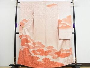 平和屋1■豪華振袖　雲重ね文　暈し染め　逸品　CAAA6341ap