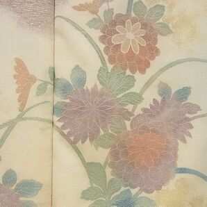 平和屋■1円 訪問着 まとめて 50点 風景 乱菊 松竹梅 花柄 手描き 駒刺繍 金糸 金彩 など 着用可能多数 未使用品あり 全て正絹 se1409の画像6