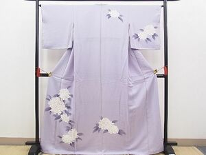 平和屋野田店■訪問着　刺繍　紫陽花　逸品　BAAC2959hv