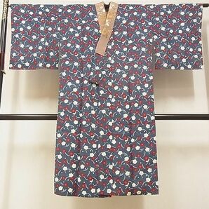 平和屋-こころ店■ファッションデザイナー 花井幸子 長襦袢 袷 半衿刺繍 梅 正絹 逸品 未使用 AAAD4180Ataの画像2