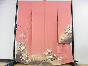 平和屋2■豪華振袖　花車　暈し染め　金彩　逸品　DAAB9355eee