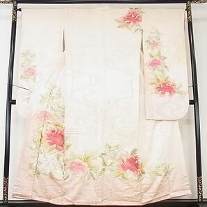 平和屋2■豪華振袖 刺繍 流水牡丹文 金銀糸 やまと誂製 逸品 DAAB7832psの画像1