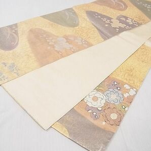 平和屋2◎六通太鼓柄袋帯 辻ヶ花 金糸 逸品 DAAA2328mzの画像3