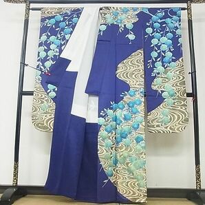 平和屋2■豪華振袖 流水枝垂れ桜文 金銀彩 逸品 DAAA1650duの画像2