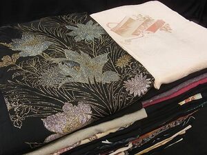 平和屋-こころ店■羽織 まとめて 50点 人物 花柄 友禅 型染め 刺繍 金銀糸 など 着用可能多数 未使用品あり すべて正絹 hi1453