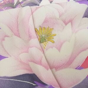 平和屋2■豪華振袖 駒刺繍 草花文 暈し染め 金彩 やまと誂製 逸品 DAAB7908psの画像8