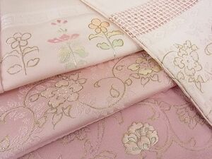 平和屋2■訪問着　刺繍　花唐草地紋　暈し染め　金彩　逸品　DAAB8084ps