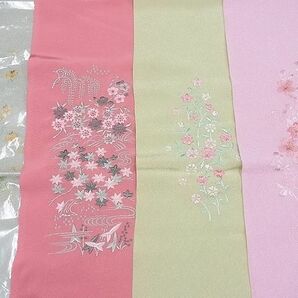 平和屋2■和装小物 半衿まとめて20点 刺繍 無地 夏物 こむさでもーど 流水花文 南天文 楓 未使用品多数 逸品 DAAB6704zzzの画像2