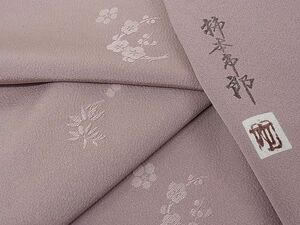  flat peace shop - here . shop #book@.... author kakimoto one . undecorated fabric . flower ground .. wistaria color silk excellent article AAAD7282Acs