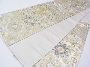  flat peace shop 1# double-woven obi total embroidery swatou. good embroidery regular .. flower writing gold silver thread excellent article CAAC2230hy