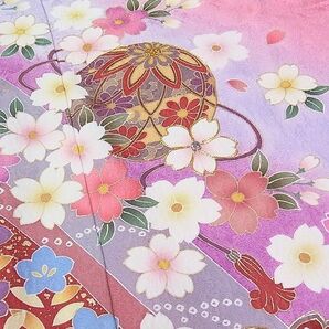 平和屋1■豪華振袖 駒刺繍 熨斗花毬文 金彩 逸品 CAAC2170hyの画像5