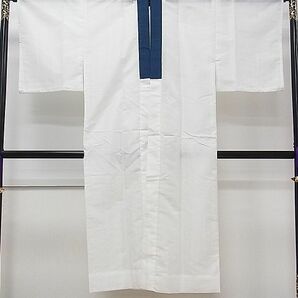 平和屋1■夏物 男性 長襦袢 絽 白色 洗える着物 CAAC4425chの画像2