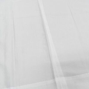 平和屋1■夏物 男性 長襦袢 絽 白色 洗える着物 CAAC4425chの画像5