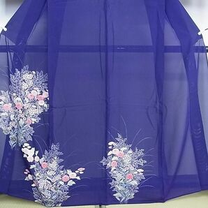 平和屋2■夏物 訪問着 絽 草花文 逸品 DAAC1262wbの画像4