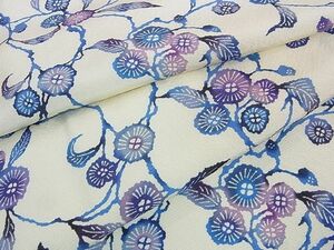  flat peace shop 2# fine quality fine pattern single . type dyeing Indigo branch flower writing excellent article DAAC2074ic