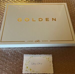 BTS JUNGKOOK GOLDEN 白 新品未開封 ジョングク グク