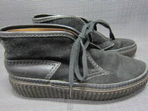 REGAL COUNTRY リーガル カントリー　チャッカブーツ ショートブーツ 革靴　内寸24.5cm　ブラック　スエード　S2404B_画像2