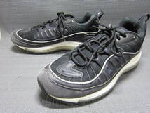 NIKE ナイキ　AIR MAX 98 エアマックス 98　640744-009　スニーカー　27cm　黒　S2404E②_画像1