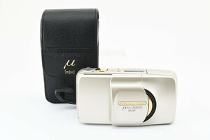 ★超美品　動作確認済★Olympus オリンパス μ mju ZOOM 105 DELUXE 38-105mm コンパクトフィルムカメラ 防湿庫管理　#C718