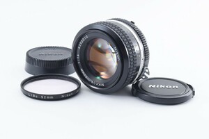 ★新品級　動作確認済★ NIKON ニコン AI NIKKOR 50mm f1.4 MF レンズ　防湿庫管理 #C650