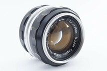 ★良品　動作確認済★ NIKON ニコン NIKKOR-S Auto 50mm f1.4 MF レンズ　防湿庫管理 #C706_画像4