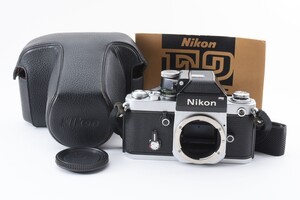 ★新品級　動作確認済★ NIKON ニコン F2 フォトミック シルバー CF-1 説明書付 ファインダー分解清掃済 モルト新品交換済 #B232