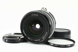 ★超美品　動作確認済★ NIKON ニコン AI NIKKOR 24mm f2.8 MF レンズ　防湿庫管理 N#C725