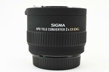 ★新品級　動作確認済★SIGMA シグマ APO TELE CONVERTER 2x EX DG FOR NIKON 箱付き　防湿庫管理 #C769_画像8