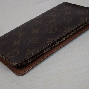 LOUIS VUITTON/ルイ・ヴィトン☆モノグラム ポルトモネ ジップ ラウンドファスナー 長財布 M61727 CA0919の画像10