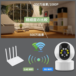 1円 防犯/監視カメラ ペットカメラ ベビーモニター 小型 300万 24時間録画 Wi-Fi(2.4Gzh) 屋内 双方向通話 動体検出 家族共有 取付しやすいの画像8