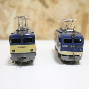 TH03327 KATSUMI 小型機関車 鉄道模型 HOゲージ ED100 ED58 動作未確認 現状品の画像3