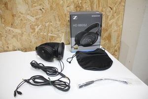 SH04079　SENNHEISER　HD660S2　ヘッドホン　動作確認済　中古品　