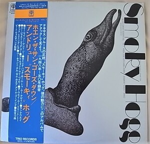 LP Smoky Hogg / When The Sun goes Down TRIO Blues Great Essential 日本盤 帯・歌詞・ライナー付 テキサスブルース