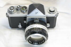 希少 初期型 Nikon F 41万台 NIKKOR 1:1.4 f=5.8cm ニコン