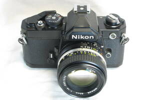 Nikon FM ブラック Ai-s NIKKOR 50mm 1:1.4 マニュアルニコン