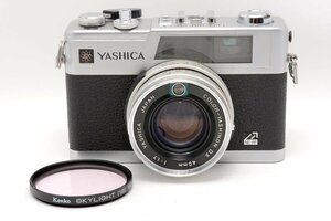 【現状渡し品/シャッターOK】YASHICA ヤシカ ELECTRO 35 GX シルバー #4385