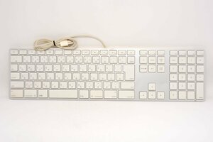 [Хлам] USB-клавиатура Apple с цифровой панелью MB110J/A A1243 USB-клавиатура Apple японская JIS с цифровой клавиатурой #4384
