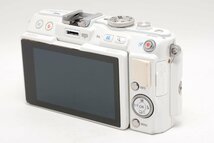 【現状渡し品】OLYMPUS ミラーレス一眼 PEN Lite E-PL6 WHT ボディ(ボディ本体のみ) #4335_画像3