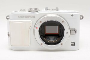 【現状渡し品】OLYMPUS ミラーレス一眼 PEN Lite E-PL6 WHT ボディ(ボディ本体のみ) #4335