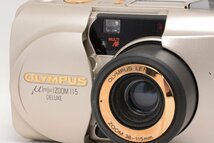 【良品】OLYMPUS オリンパス μ Zoom 115 DELUXE リモコン付属 コンパクトフィルムカメラ #4419_画像8