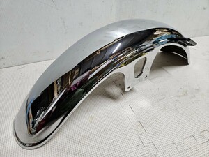 SR400 FI　RH03J　インジェクションモデル　純正　フロントフェンダー　メッキフェンダー