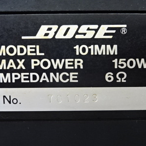 BOSE ボーズ 101MM スピーカー ペア シリアル連番 管理C-17の画像5