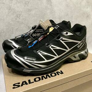 26cm 新品正規品 Salomon XT-6 GTX GORE-TEX Black/Footwear Silver サロモン XT-6 ゴアテックス ブラック/フットウェアシルバー US8