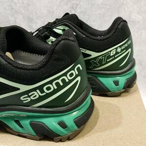 25.5cm 新品正規品 Salomon XT-6 GTX GORE-TEX Black/Eden/Green Ash サロモン XT-6 ゴアテックス US7.5の画像8